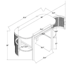 Portola Hills Caned Desk - Threshold™ Designed With Studio McGee -Fradel & Spies GUEST 01203086 2a2a 4355 bc99 c44324501292