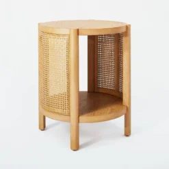 Portola Hills Woven Accent Table - Threshold™ Designed With Studio McGee -Fradel & Spies GUEST 01d0c929 8f40 4501 a180 ad0f5b38117e