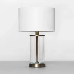 Fillable Accent With USB Table Lamp Brass - Threshold -Fradel & Spies GUEST 028677c1 8e8e 411c 9170 eb15b6148fd1