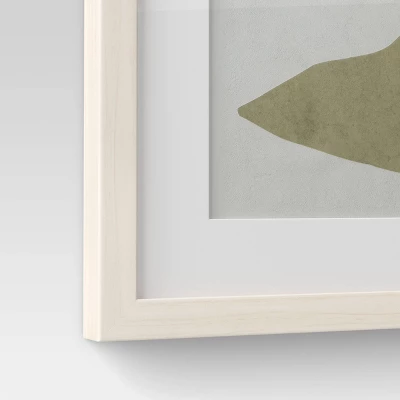 (Set Of 2) 16" X 20" Leaf Framed Wall Art Set Natural - Threshold™ 5 (Set Of 2) 16" X 20" Leaf Framed Wall Art Set Natural - Threshold™ - Image 5