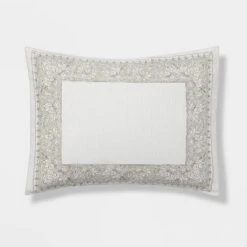 8pc Printed Floral With Border 8pc Comforter Set Green - Threshold™ -Fradel & Spies GUEST 0c3b5ccf 49f1 4e1a 8e0e a38c82002180