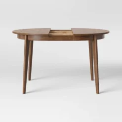 Astrid Mid-Century Round Extendable Dining Table - Threshold™ -Fradel & Spies GUEST 0c80a45b 8eaf 437b 9381 eddbb24d2147