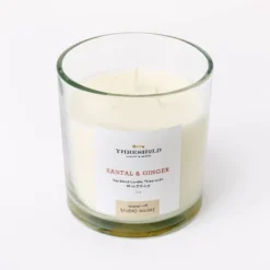 Clear Glass Santal & Ginger Candle White - Threshold™ Designed With Studio McGee -Fradel & Spies GUEST 133d9fdf 67f9 454f bb07 36d647d7b08b