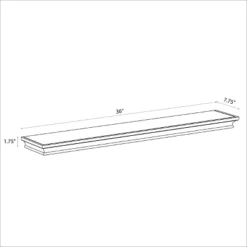 Traditional Wall Shelf White - Threshold™ -Fradel & Spies GUEST 1800e01f f3e4 4fad 9a88 96999268b9a0