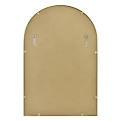 20" X 30" Arched Metal Wall Mirror Brass - Threshold™ -Fradel & Spies GUEST 1ec84fa7 7875 45c1 a2e8 89ea7099627f