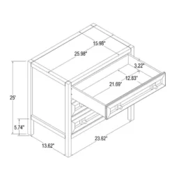 Springville 3 Drawer Nightstand White - Threshold™ Designed With Studio McGee -Fradel & Spies GUEST 1f01fd2b a8bf 4ec8 a99b d1d0f20bd4fd