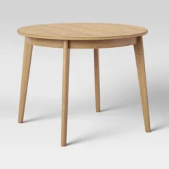 40" Astrid Mid-Century Round Dining Table With Fixed Top - Threshold™ -Fradel & Spies GUEST 20e2885f ad9b 4040 98de b795f13916a4