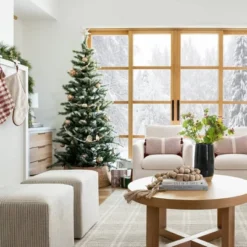 Elroy Faux Shearling Accent Chair With Wood Legs - Threshold™ Designed With Studio McGee -Fradel & Spies GUEST 2388a889 e0bb 4ce8 933f 7e709c60b0ed