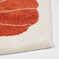 20"x30" Pumpkin Bath Rug Cream - Threshold™ -Fradel & Spies GUEST 238b400e 8918 4cdb bbce 00ea4e97bfc9