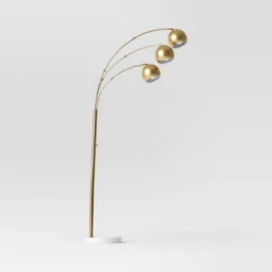 Span 3-Head Metal Globe Floor Lamp Brass - Threshold™ -Fradel & Spies GUEST 25c89e1c 2284 46d0 ba6a 2997e5644fb1