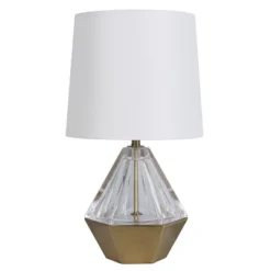 Acrylic Prism Accent Table Lamp Clear - Threshold -Fradel & Spies GUEST 2646fbeb 3bb8 4cfb 8257 b923b3fa59a4