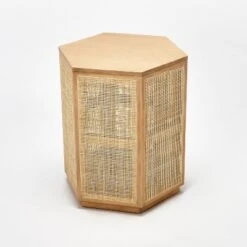 Lomita Rattan Accent Table Natural - Threshold™ Designed With Studio McGee -Fradel & Spies GUEST 27815fad d8ad 4f13 8215 939a58baf0a2