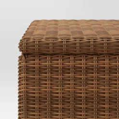 Brookfield Patio End Table With Storage - Brown - Threshold™ -Fradel & Spies GUEST 28817774 0b8a 4bfc a42a 5b7ee0f6e0d1