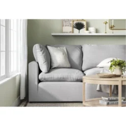 4pc Allandale Modular Sectional Sofa Set Gray - Threshold™ -Fradel & Spies GUEST 2b87648c cf11 42f5 be6b cd44237e4794