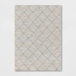 Mira Geometric Diamond Indoor/Outdoor Rug Cream - Threshold™ -Fradel & Spies GUEST 2e346c04 f7a9 42e9 93f4 6af47a7db49d