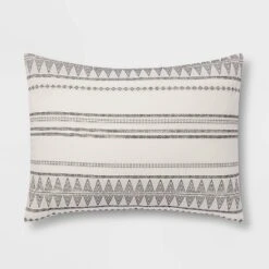 5pc Woven Diamond Stripe Comforter Set Cream/Black - Threshold™ -Fradel & Spies GUEST 2ef9c747 9c2b 489a bad2 332b2a2c1fd3