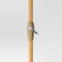 10'x6' Rectangular Market Patio Umbrella - Light Wood Pole - Threshold™ -Fradel & Spies GUEST 31a8c443 415a 4a77 a94f 0bbebbf20782