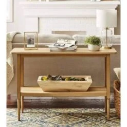Gretna Narrow Console Table Natural - Threshold™ -Fradel & Spies GUEST 31fede49 ac3f 489d 875d 175e74c636e1