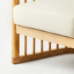 Richfield Barrel Spindle Back Accent Chair Cream/Natural - Threshold™ Designed With Studio McGee -Fradel & Spies GUEST 371acc25 5d6c 429d bb92 d4d4df9af1d4