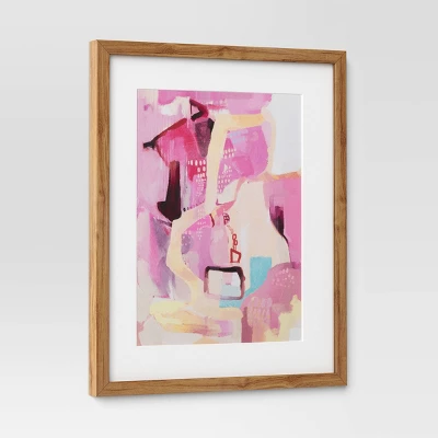 (Set Of 2) 16" X 20" Painterly Collage Framed Wall Canvases - Threshold™ 4 (Set Of 2) 16" X 20" Painterly Collage Framed Wall Canvases - Threshold™ - Image 4