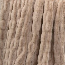 50"x60" Ruched Faux Rabbit Fur Throw Blanket - Threshold™ -Fradel & Spies GUEST 3f62c86c 757a 44f4 9c52 d729deae78d8