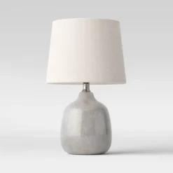 Assembled Ceramic Table Lamp Gray - Threshold™ -Fradel & Spies GUEST 43f55026 adf3 4fce aed3 817994ff6d0e