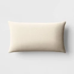 Oversized Stitched Lumbar Throw Pillow Neutral - Threshold™ -Fradel & Spies GUEST 460d6da4 4852 458d 8908 5a337448991b