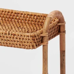 Natural Woven Tiered Vanity Bathroom Tray - Threshold™ -Fradel & Spies GUEST 462c379a 8d60 4ce8 a91e 8df2c8036df0