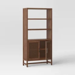 70.5" Warwick Storage Bookcase Brown - Threshold™ -Fradel & Spies GUEST 46ae97f5 fc29 41f5 892e 2cbc43ad251a
