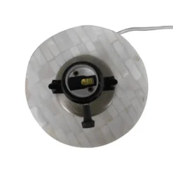 Capiz Subway Tile Large Lamp Base Shell - Threshold -Fradel & Spies GUEST 47296ee3 778b 4020 924d daa5a70aa518