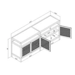 Springville Caned Door TV Stand - Threshold™ Designed With Studio McGee 13 Springville Caned Door TV Stand - Threshold™ Designed With Studio McGee -Fradel & Spies GUEST 4767db1b 9dbf 4d97 9af5 725f225f4811