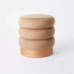 Clarkdale Channel Tufted Ottoman With Wood Base - Threshold™ Designed With Studio McGee 15 Clarkdale Channel Tufted Ottoman With Wood Base - Threshold™ Designed With Studio McGee -Fradel & Spies GUEST 49c40f06 ce24 490b b665 fce10ad00f8a