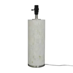 Capiz Subway Tile Large Lamp Base Shell - Threshold -Fradel & Spies GUEST 4ab62350 b111 43b7 86d4 4bfb572ffa58