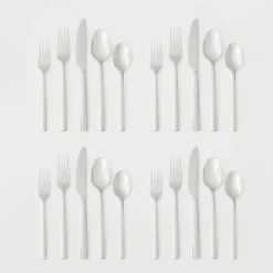 20pc Valona 18/10 Stainless Steel Flatware Set - Threshold Signature™ -Fradel & Spies GUEST 4c3f9743 f23d 47ec bf0b eb70275ae225