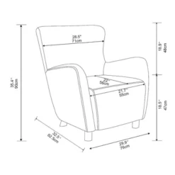Kessler Wingback Faux Sherling Accent Chair Cream - Threshold™ Designed With Studio McGee -Fradel & Spies GUEST 4c51f9cd e87e 4874 8672 f098ed2266be
