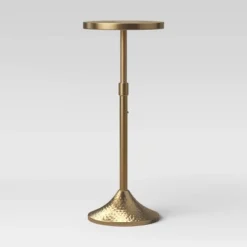 Lasker Patina Brass Drink Table Brass - Threshold™ -Fradel & Spies GUEST 4ce6a8a2 ec0a 4ff8 a987 c943a4d32ee3
