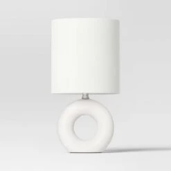Abstract Ceramic Mini Table Lamp White - Threshold™ 7 Abstract Ceramic Mini Table Lamp White - Threshold™ -Fradel & Spies GUEST 547e7228 701a 4f70 910a f62eefa80d54