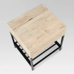 Loring End Table With Charging Station - Threshold™ -Fradel & Spies GUEST 549b3ccc 3106 4063 b684 102c174f5c61