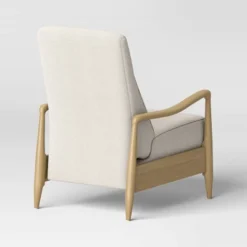 Dusk Mid-Century Wooden Arm Recliner - Threshold™ -Fradel & Spies GUEST 55702441 300a 4057 98b7 7c66fcf823b0