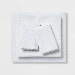 7pc Medallion Comforter Bedding Set With Sheets Blue - Threshold™ -Fradel & Spies GUEST 5b827508 e355 4b0a a9b2 2ac239fdbd5c