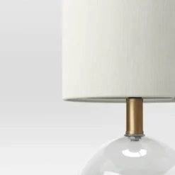 Glass Sphere Mini Table Lamp Clear - Threshold™ -Fradel & Spies GUEST 5cc0973a d22c 4e99 b578 13f0365e3041