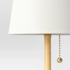 Mini Rattan Wrap Stick Table Lamp Brass - Threshold™ -Fradel & Spies GUEST 63dbdd05 9611 477a a830 058260853096