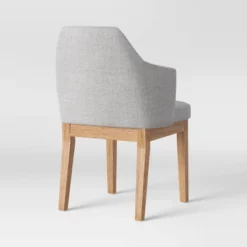 Kinston Curved Back Upholstered Dining Chair - Threshold™ -Fradel & Spies GUEST 648f36ae 8a7b 4811 b1c6 b5846b9c3e4b