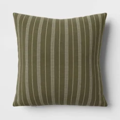 Cotton Flax Woven Striped Square Throw Pillow - Threshold™ -Fradel & Spies GUEST 650ad36d 6c78 4be8 b6fa 185fe0dc4e84