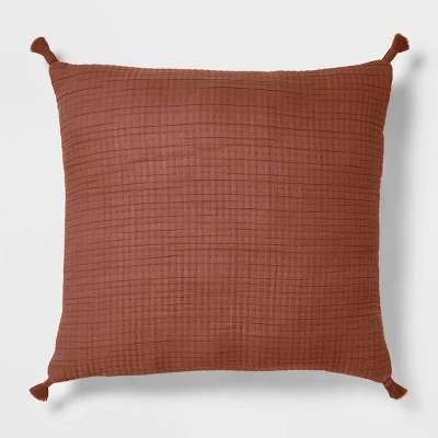 Euro Double Cloth Decorative Throw Pillow - Threshold™ 5 Euro Double Cloth Decorative Throw Pillow - Threshold™ - Image 5