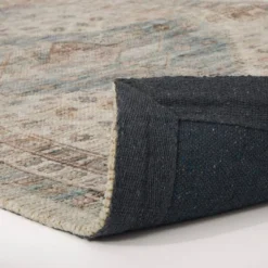 3'x5' Light Distressed Diamond Persian Style Rug Neutral - Threshold™ Designed With Studio McGee -Fradel & Spies GUEST 6a256171 d77b 4d51 8a44 deb728978d5c