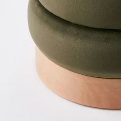 Clarkdale Channel Tufted Ottoman With Wood Base - Threshold™ Designed With Studio McGee 10 Clarkdale Channel Tufted Ottoman With Wood Base - Threshold™ Designed With Studio McGee -Fradel & Spies GUEST 6b0f47ba dc03 48cc 8a01 bbb99d46752f