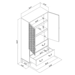 Brandeis Woven Cabinet Brown - Threshold™ Designed With Studio McGee -Fradel & Spies GUEST 707bd53d 9cc8 4d72 96d2 6474dbf4e472