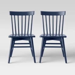 Set Of 2 Windsor Dining Chair - Threshold -Fradel & Spies GUEST 735dfe82 1014 41d3 a255 3891bac3b385