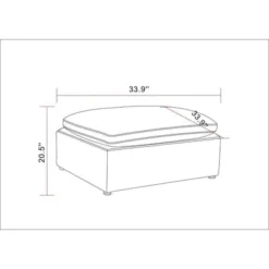Allandale Modular Sectional Sofa Ottoman - Threshold™ -Fradel & Spies GUEST 7548cdac 3b88 4a8f beaf 7c6a1d529b6f